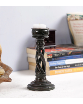 MINI SPIRAL CANDLESTAND(BROWN)